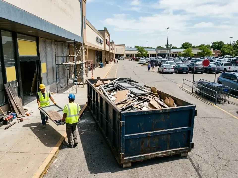 retail-store-renovation-debris-003 — frequently asked questions, Roll-off Dumpster Rentals in Newtown, PA